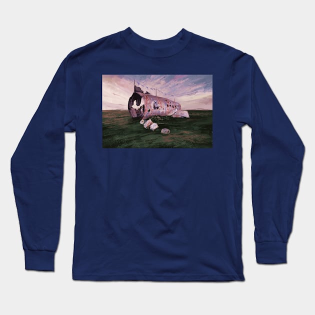 Airplane ruins Long Sleeve T-Shirt by Alexgle